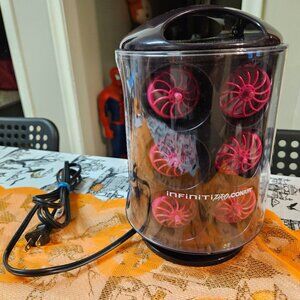 Conair Infinit Pro Secret Curl 12 Silicone Popup Hot Snap Rollers Curlers 2 Size